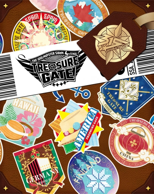 (Blu-ray) THE IDOLM@STER SideM 4th STAGE ~TRE@SURE GATE~ LIVE Blu-ray Complete Box [First Run Limited Edition] Animate International