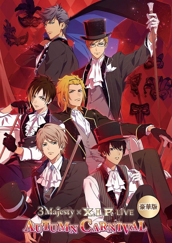 (DVD) 3 Majesty x X.I.P. LIVE -AUTUMN CARNIVAL- [Deluxe Edition] Animate International