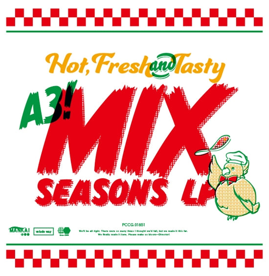 (Album) A3! Game - MANKAI Company Mixed Performance Album MIX SEASONS LP [Regular Edition] Animate International