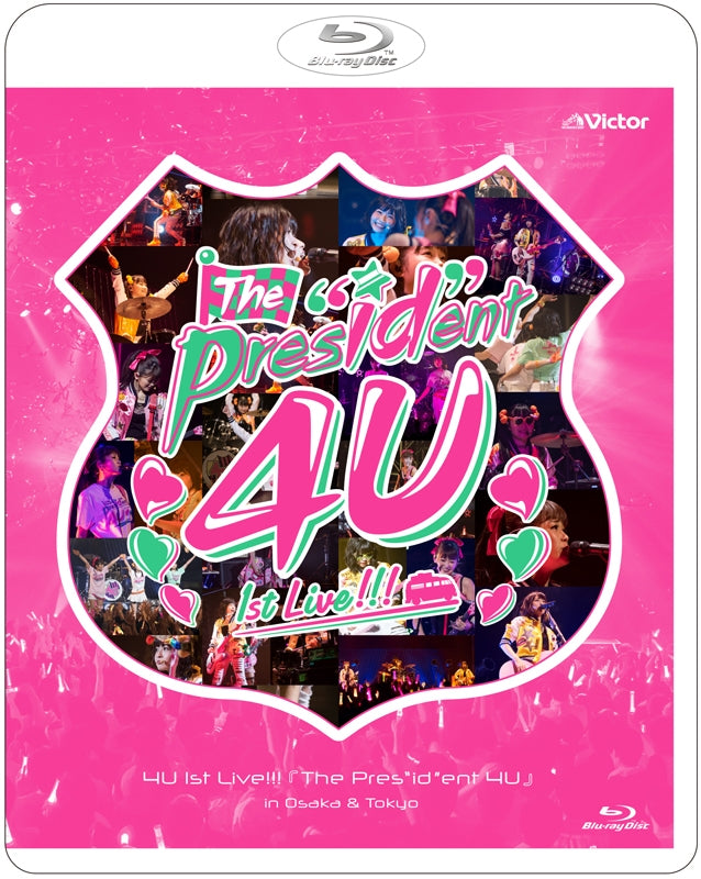 (Blu-ray) Tokyo 7th Sisters: 4U 1st Live!!! The Pres"id"ent 4U in Osaka & Tokyo [Regular Edition] Animate International