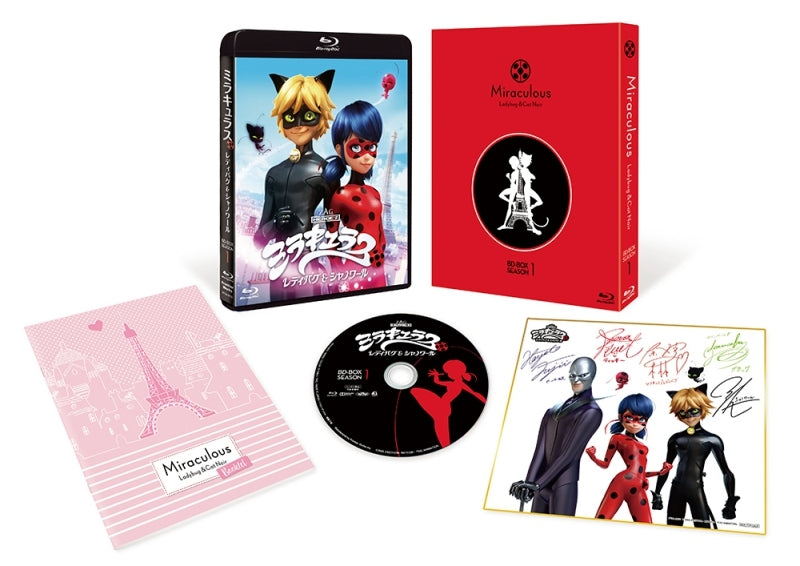 (Blu-ray) Miraculous: Tales of Ladybug & Cat Noir TV Series Blu-ray-BOX Season 1