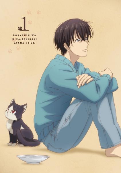 (Blu-ray) My Roommate Is a Cat (Doukyonin wa Hiza, Tokidoki, Atama no Ue.) TV Series Vol. 1 [First Run Limited Edition] Animate International