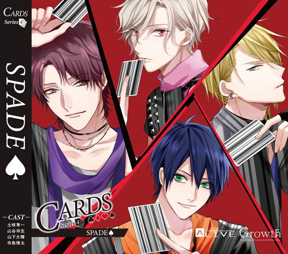 (Character Song) ALIVE CARDS Series 4 Growth SPADE