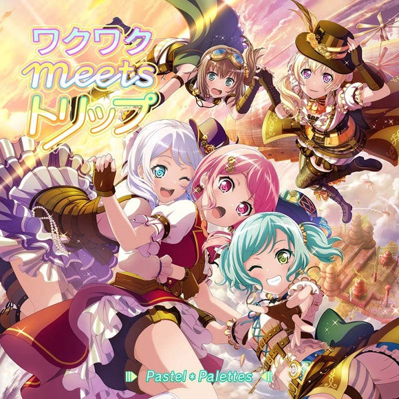 (Character Song) BanG Dream! - Wakuwaku meets Trip by Pastel*Palettes [w/ Blu-ray, Production Run Limited Edition] Animate International