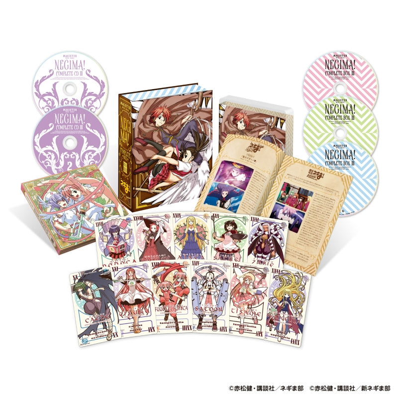 (Blu-ray)Negima! Magister Negi Magi TV Series Complete Box 3 [3Blu-ray + 2CD / Limited Pressing] Animate International