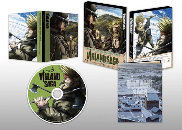 (Blu-ray) Vinland Saga TV Series Blu-ray Box Vol. 3 Animate International