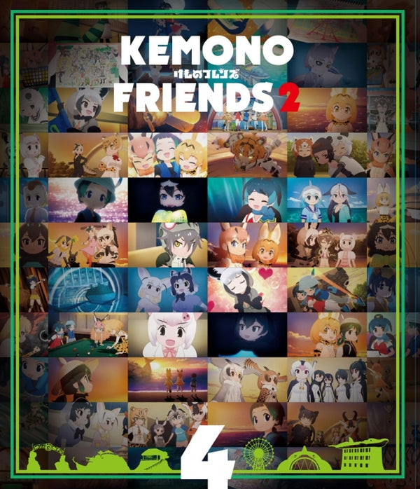 (Blu-ray) Kemono Friends TV Series Season 2 Vol. 4 Animate International