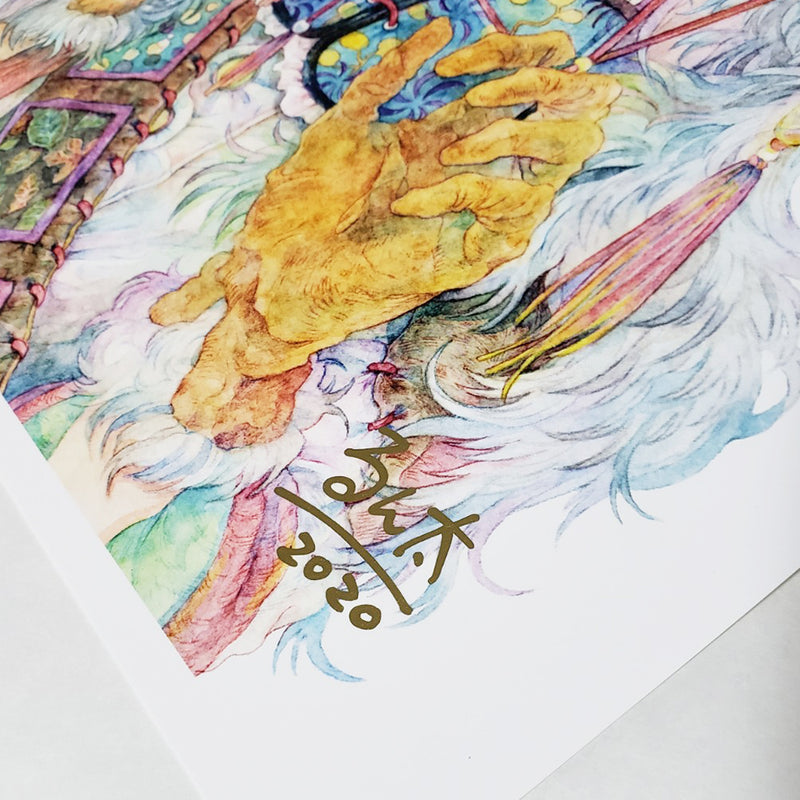 (Goods - High Resolution Print) Boys Gallery Runta Chara-fine Chokenzoku no Yosoi A4 Size (Signed by the Artist) Animate International