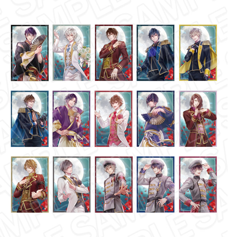 [※Blind](Goods - Bromide) Ikemen Vampire: Temptation in the Dark Trading Clear Bromide VAMP STAGE ver.
